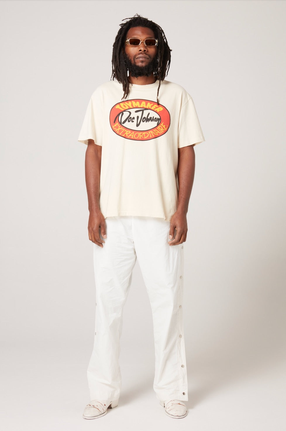 GALLERY DEPT. T-SHIRT DOC JOHNSON TOYMAKER – Crème