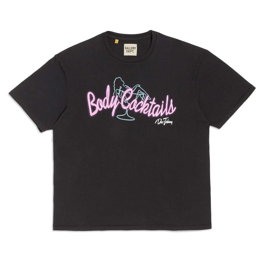 GALLERY DEPT. T-SHIRT DOC JOHNSON BODY COCKTAILS – Noir