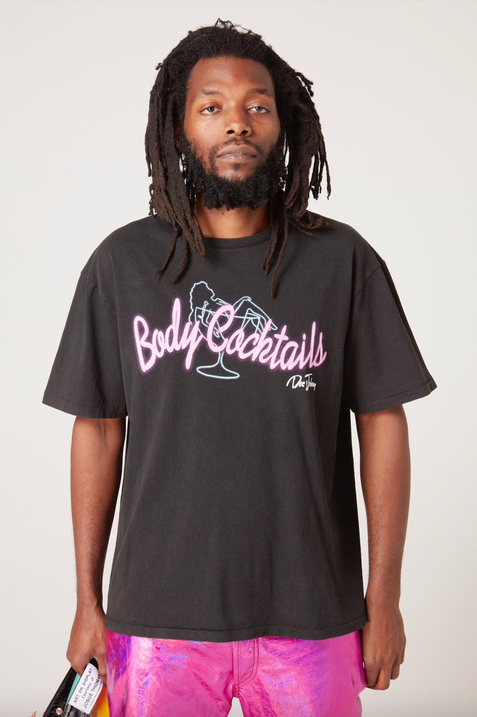 GALLERY DEPT. T-SHIRT DOC JOHNSON BODY COCKTAILS – Noir