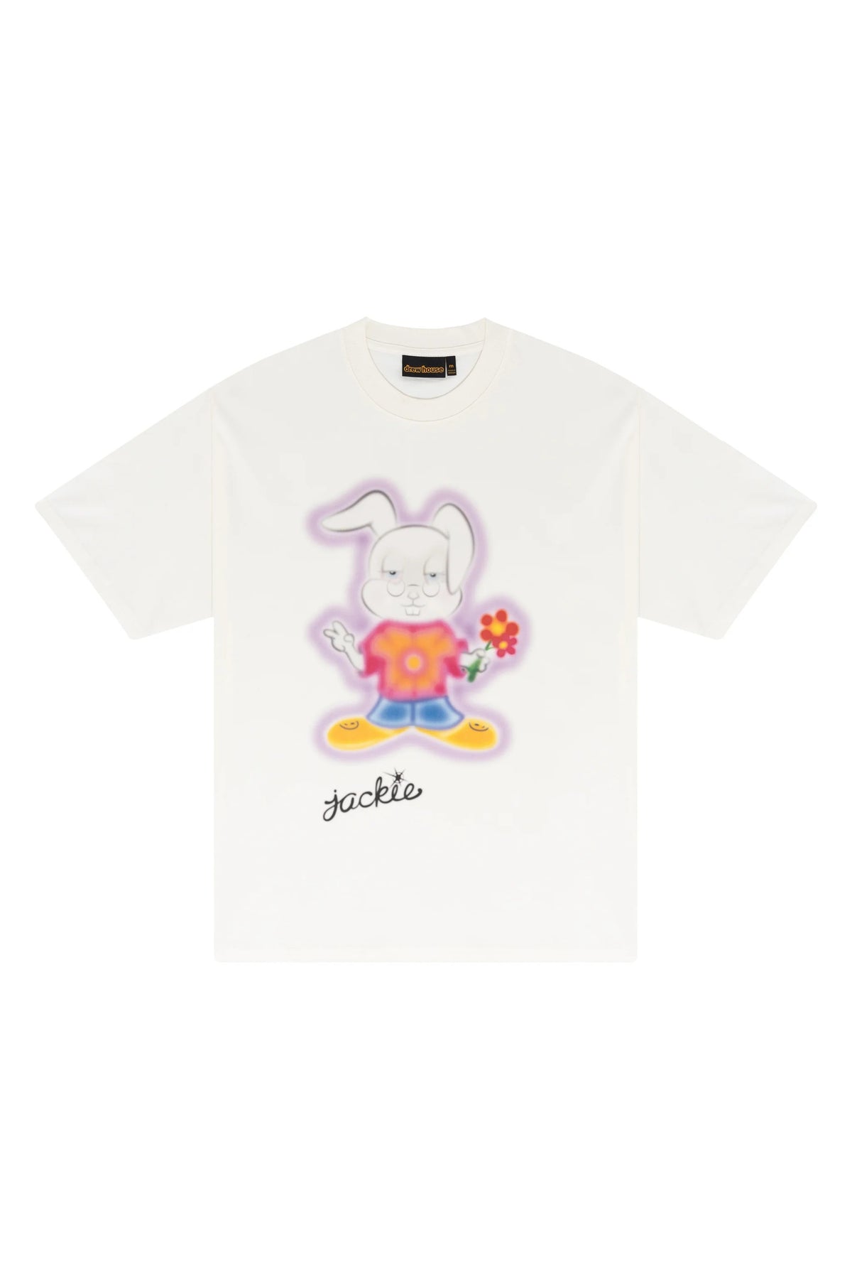 DREW HOUSE T-SHIRT BUNNY – Blanc