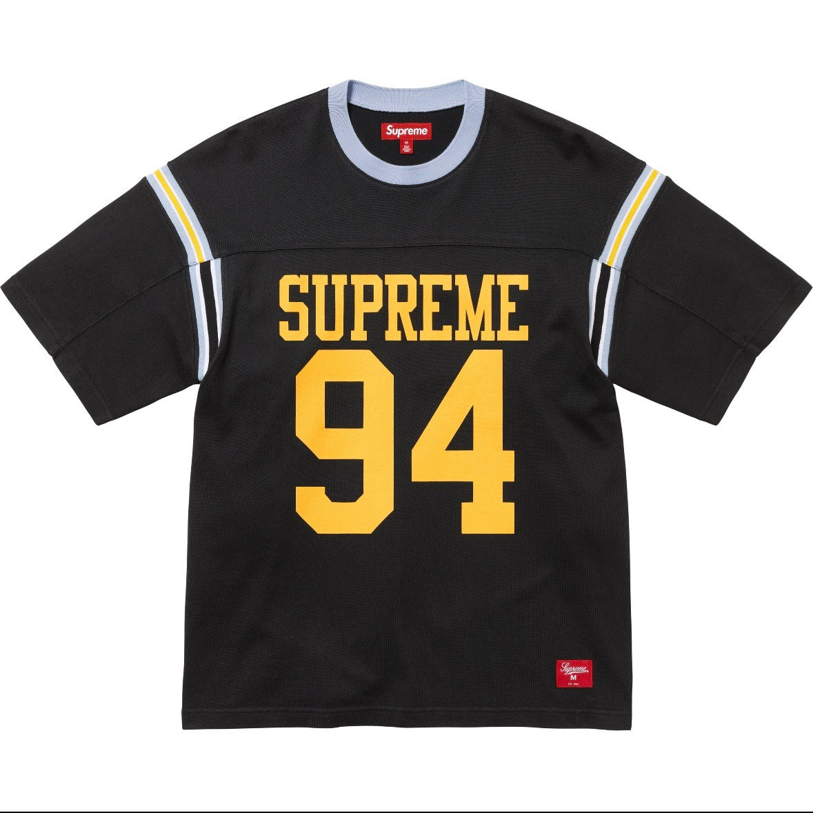 SUPREME MAILLOT FOOTBALL 94 – Noir