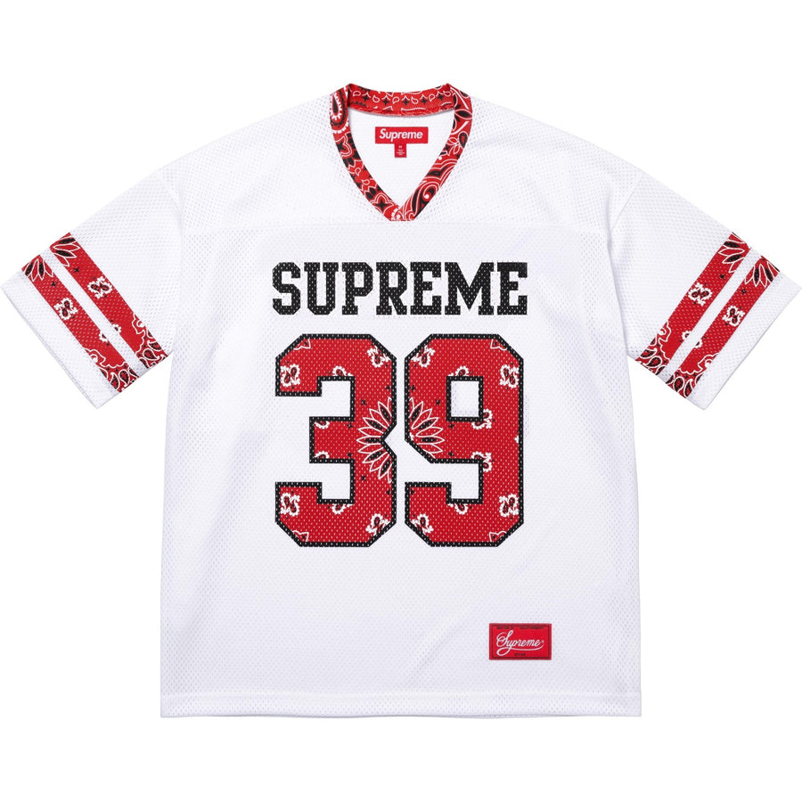 SUPREME MAILLOT FOOTBALL 39 – Blanc