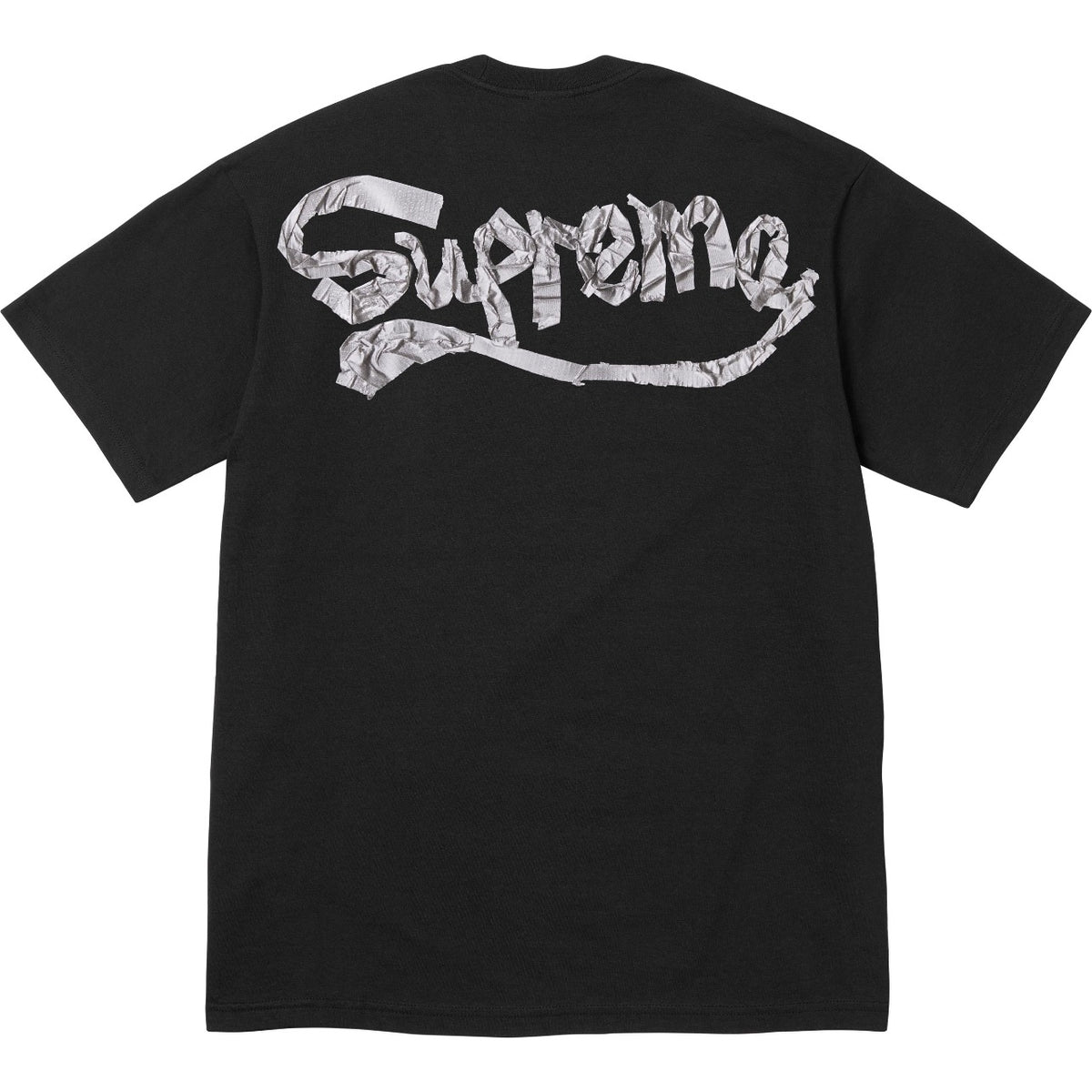 SUPREME T-SHIRT SCRIPT – Noir