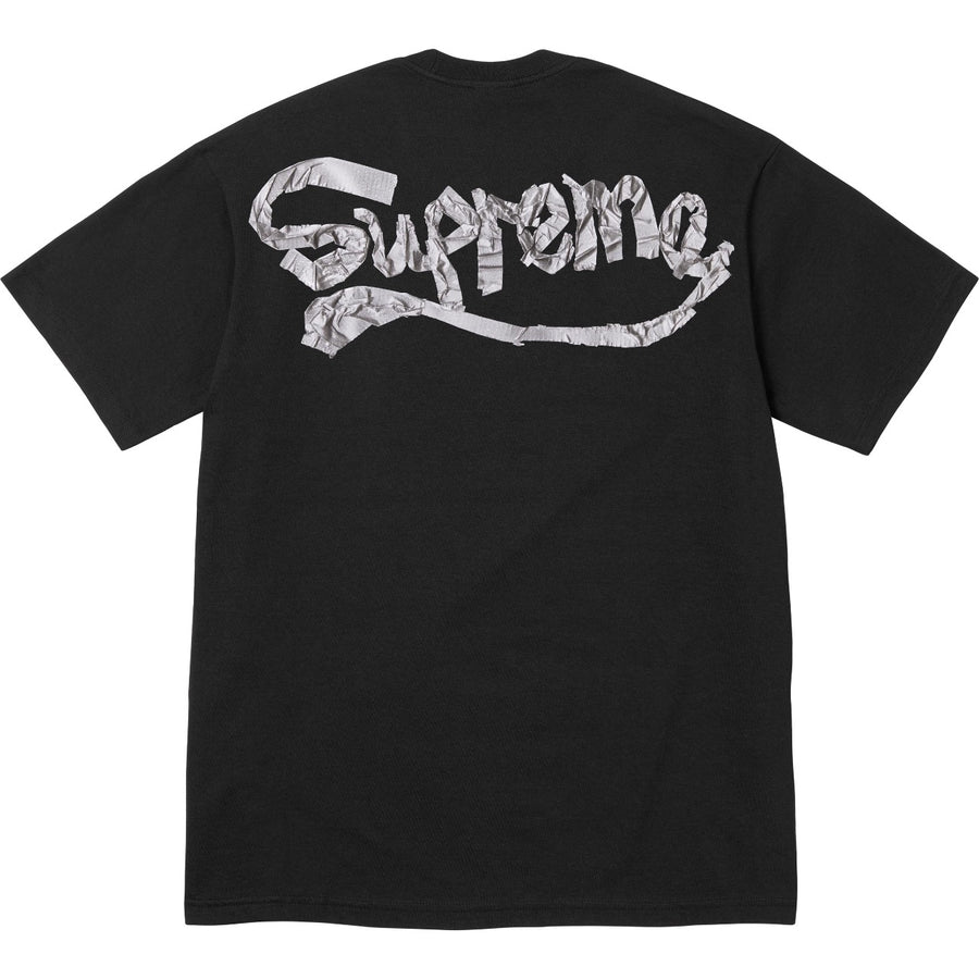 SUPREME T-SHIRT SCRIPT – Noir