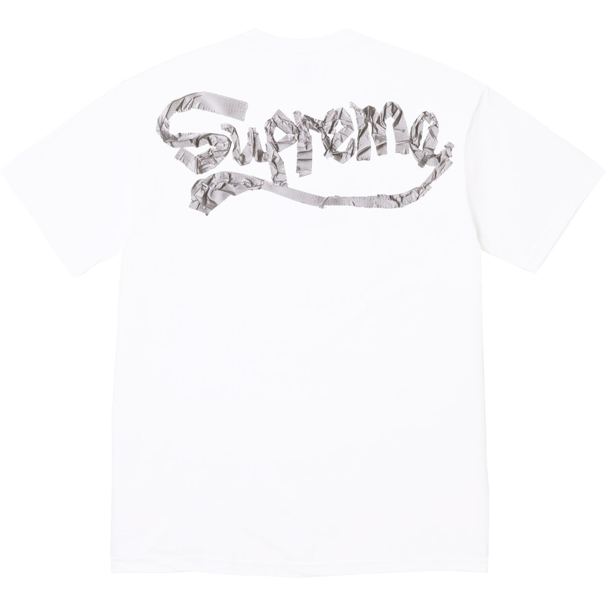 SUPREME T-SHIRT SCRIPT – Blanc