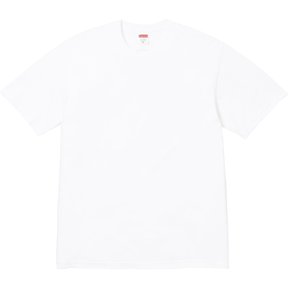 SUPREME T-SHIRT SCRIPT – Blanc
