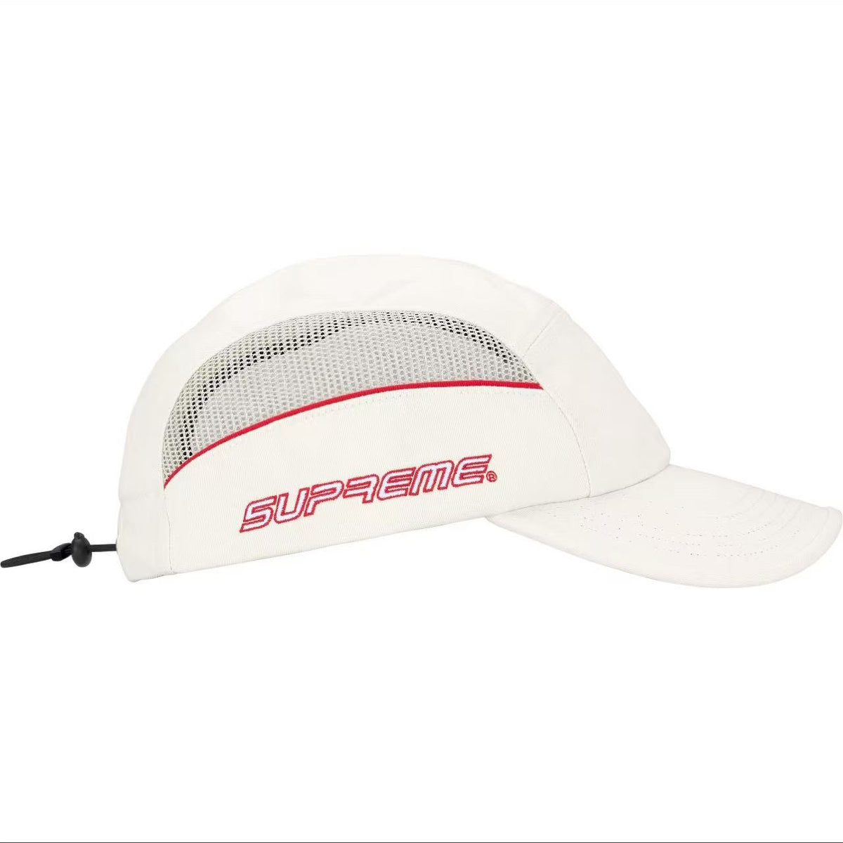 SUPREME MESH PANEL CAMP CAP mesh blanc cote.jpg