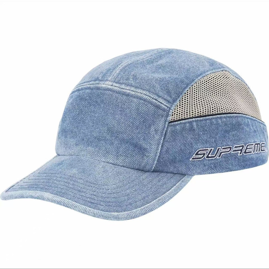 SUPREME MESH PANEL CAMP CAP mesh bleu face.jpg