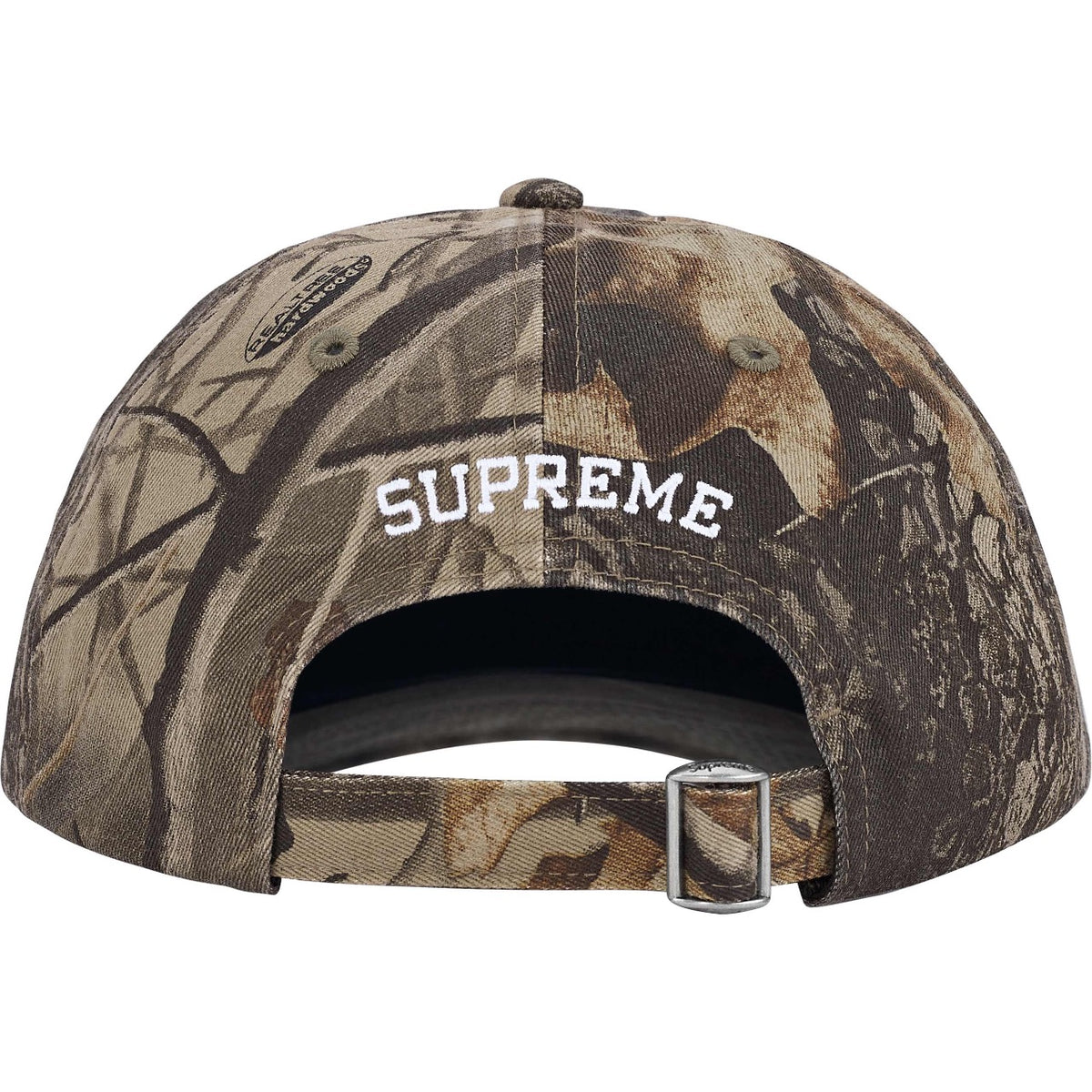Casquette Supreme camouflage vue arriere