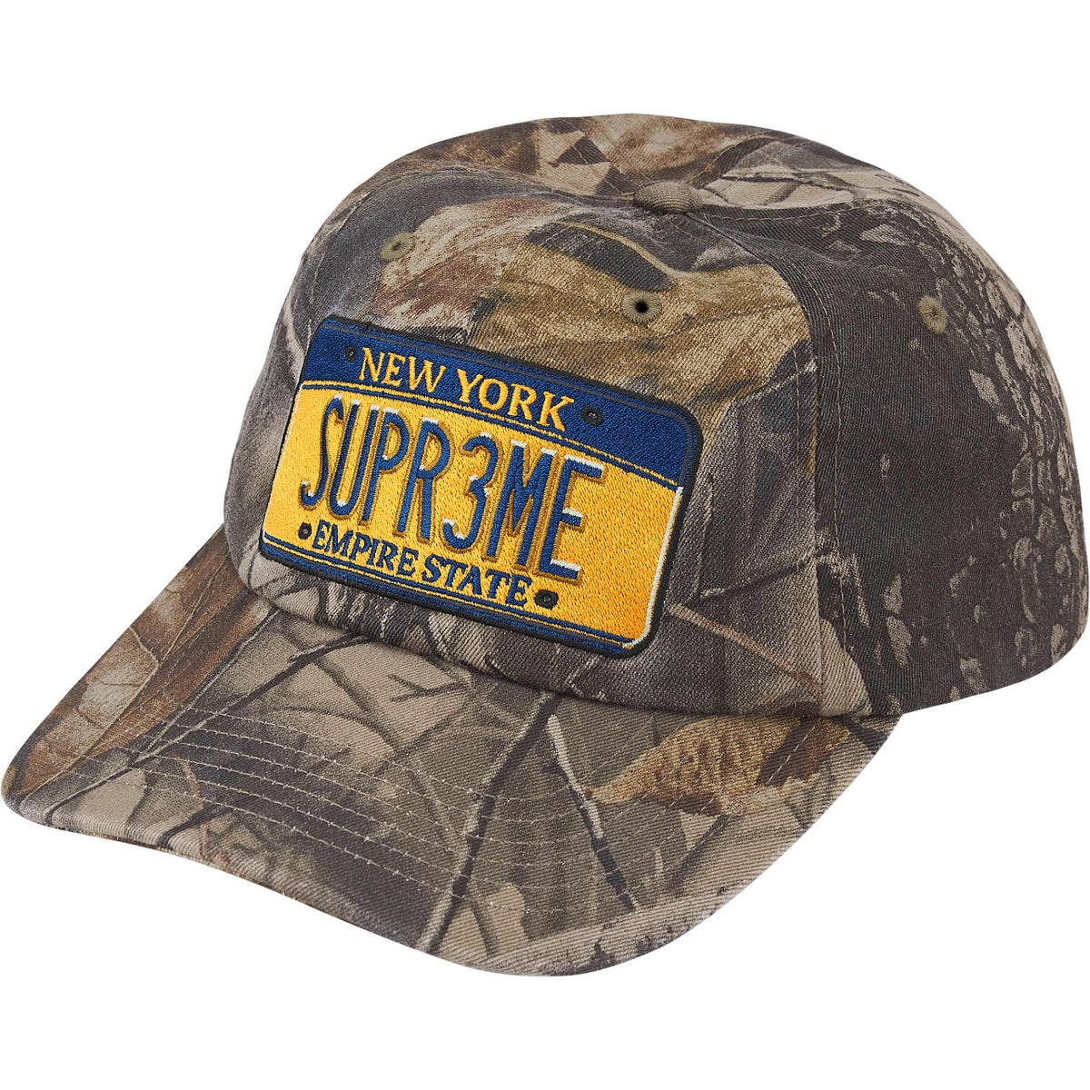 Casquette Supreme camouflage vue avant