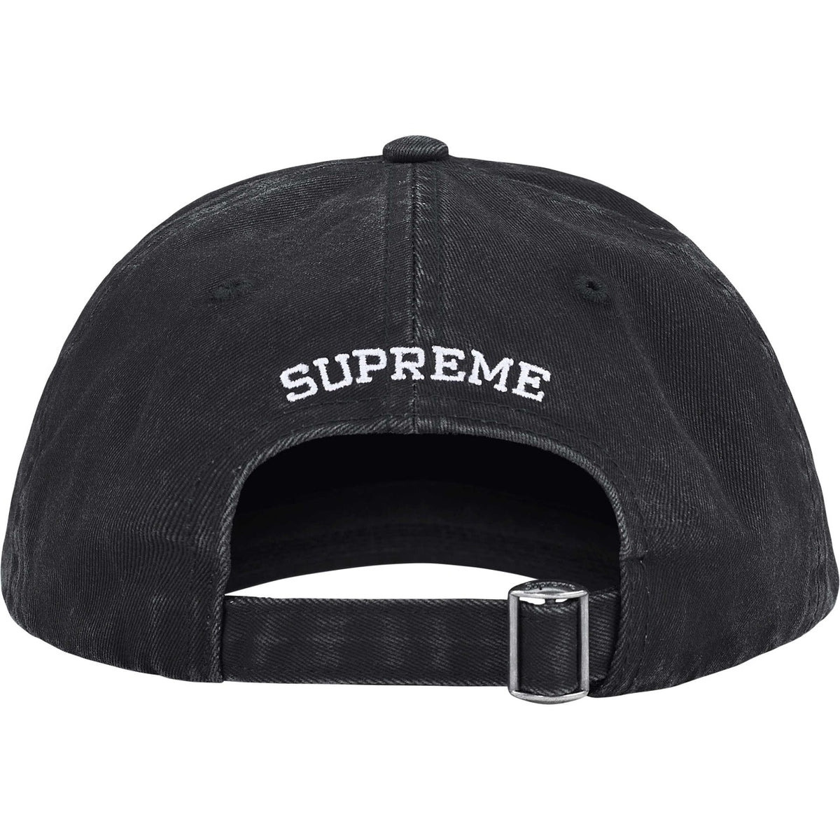 Casquette Supreme noir vue arriere