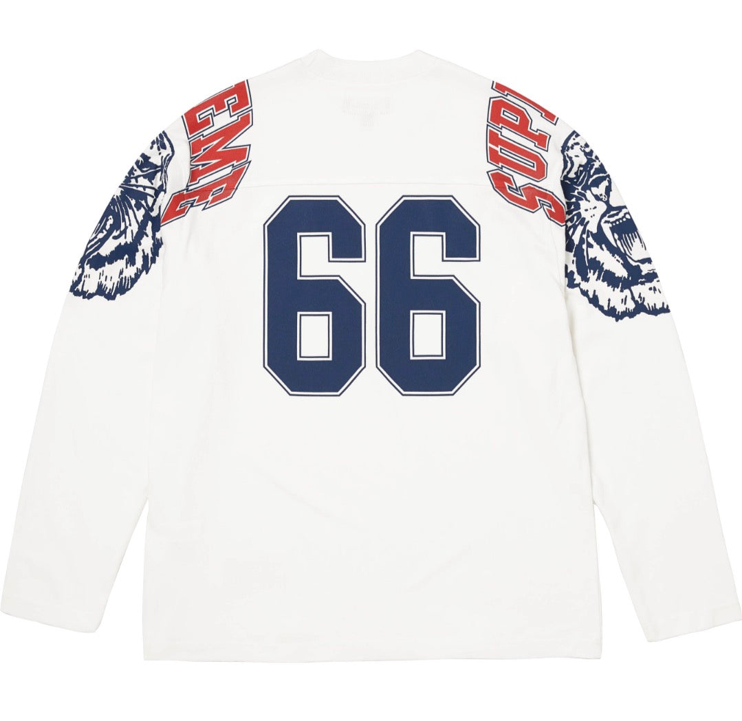 SUPREME 66 LONG SLEEVE JERSEY supreme-66-blanc-dos