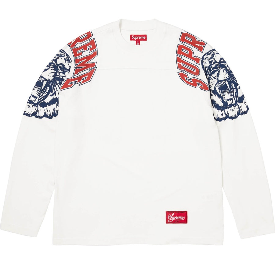 SUPREME 66 LONG SLEEVE JERSEY supreme-66-blanc-face